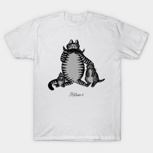 B kliban cat, cat dad T-Shirt